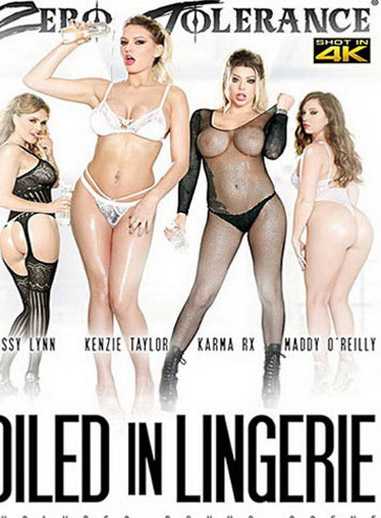 Oiled In Lingerie