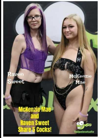 McKenzie Mae And Raven Sweet Share 5 Cocks