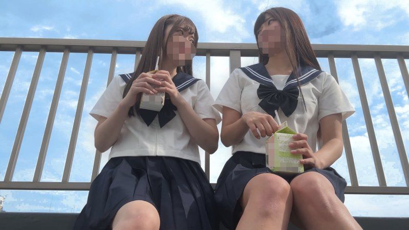 初週40％OFF【初めてのビデオ】２名 萌神☆白ぷに美女めいちゃん＆黒髪ロング美巨乳ひなちゃん　決意の出演でハメ師の鬼ピスに白目剥いて意識飛ぶ初中出しこねこちゃんたち【神回。おまけはおかわり3